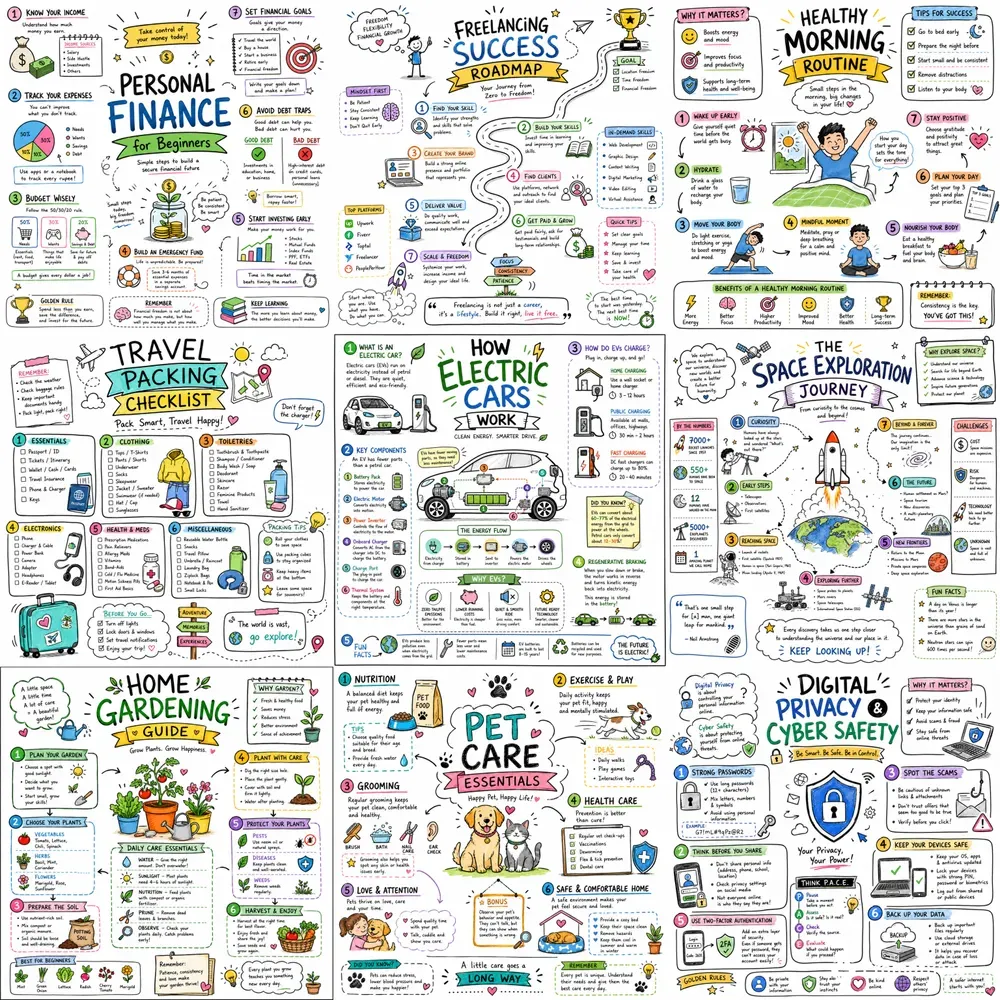 Doodle Infographics