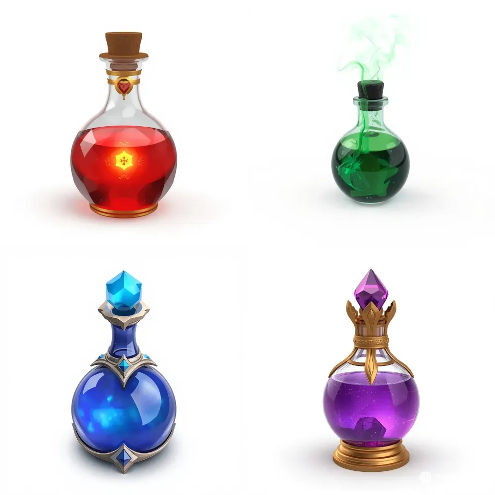 Ultimate Potion Asset Generator