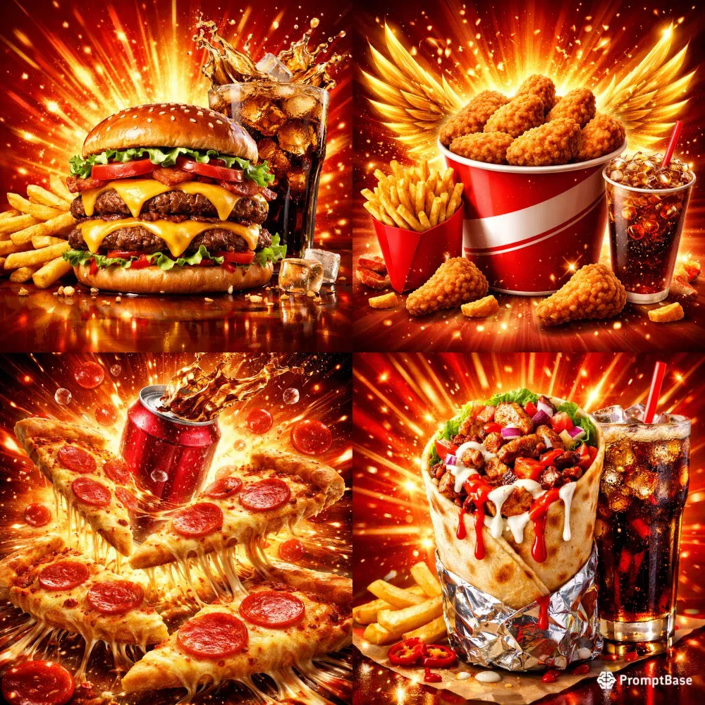 Highimpact Fast Food Promo Posters