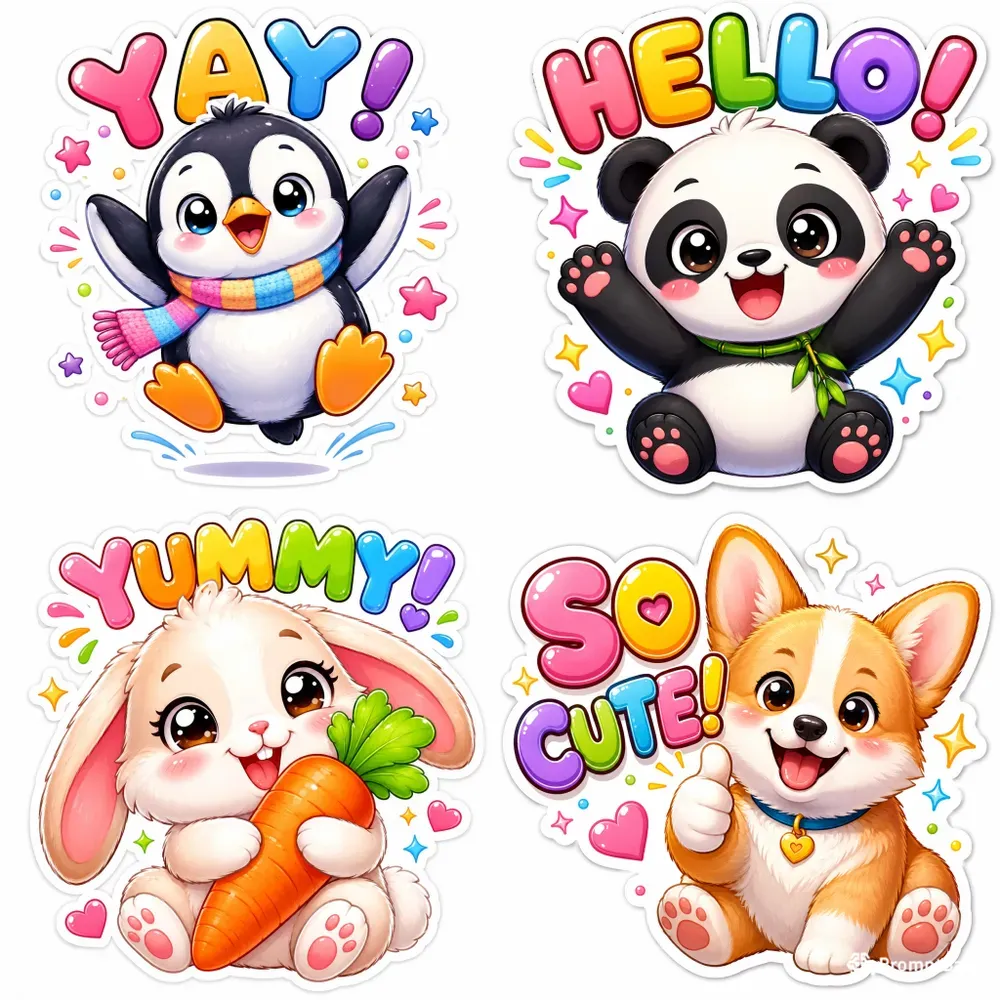 Cute Sticker Generator Kits