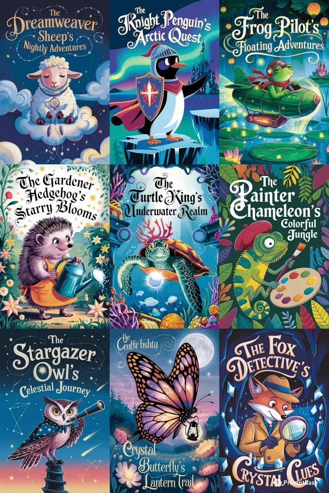 Childrens Story Picture Book Covers