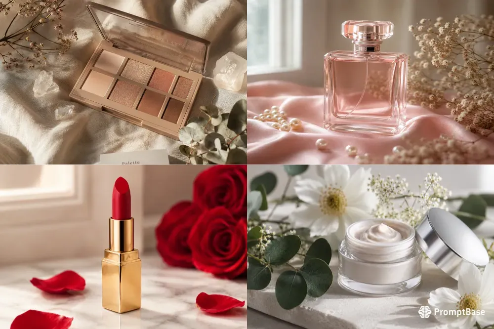 Luxury Beauty Cosmetics Photography