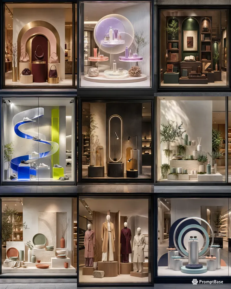 Retail Window Display Concepts