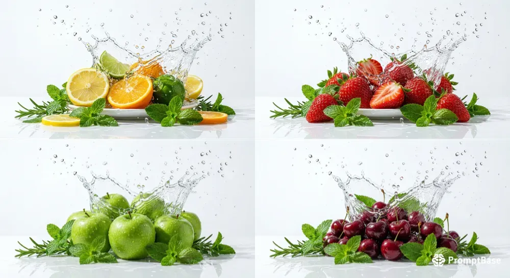 Commercial Style Photo Shoots Of Fruits
