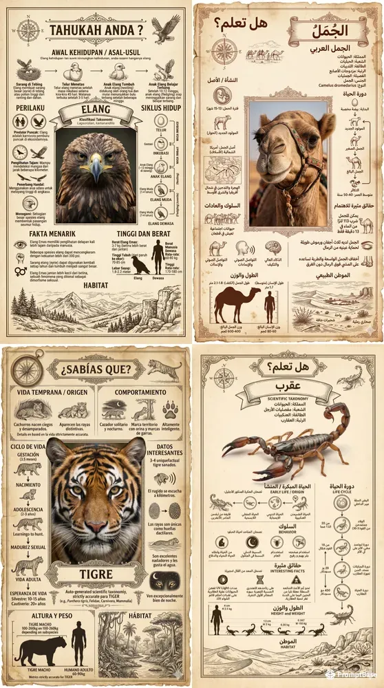 Vintage Educational Poster Makers