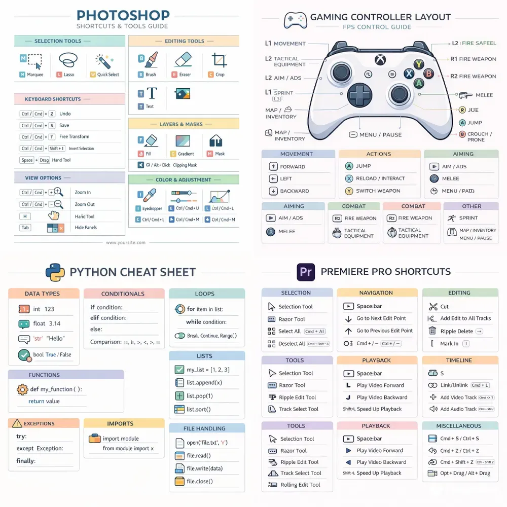 Minimal Infographic Posters