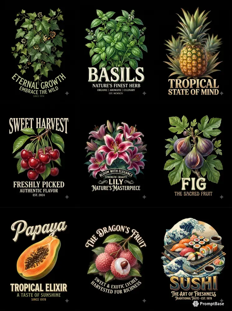 Smooth Digital Painting Tshirt Designs