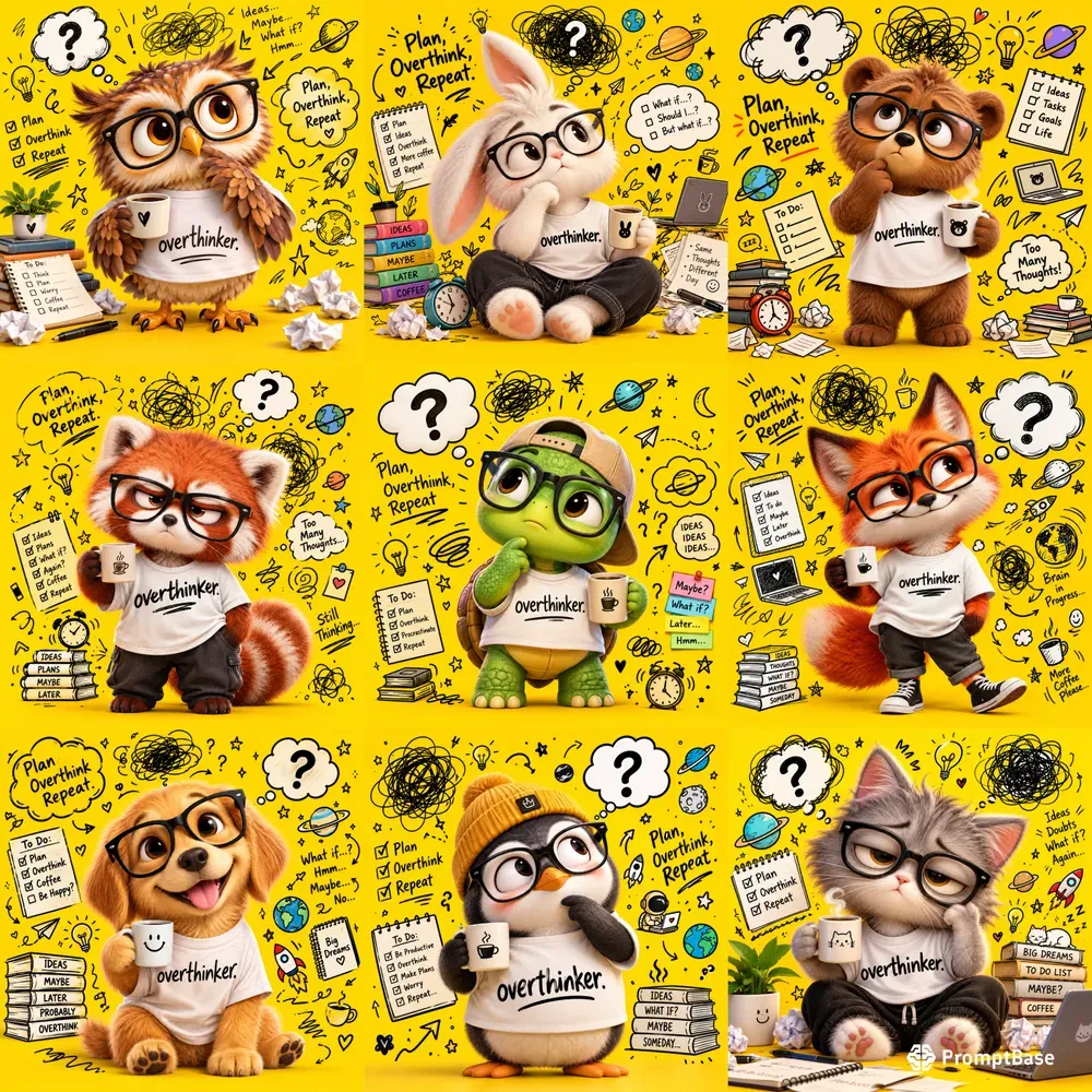 3D Cartoon Animals