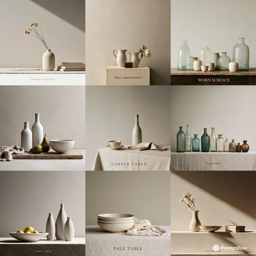 Minimal Still Life Photo Covers