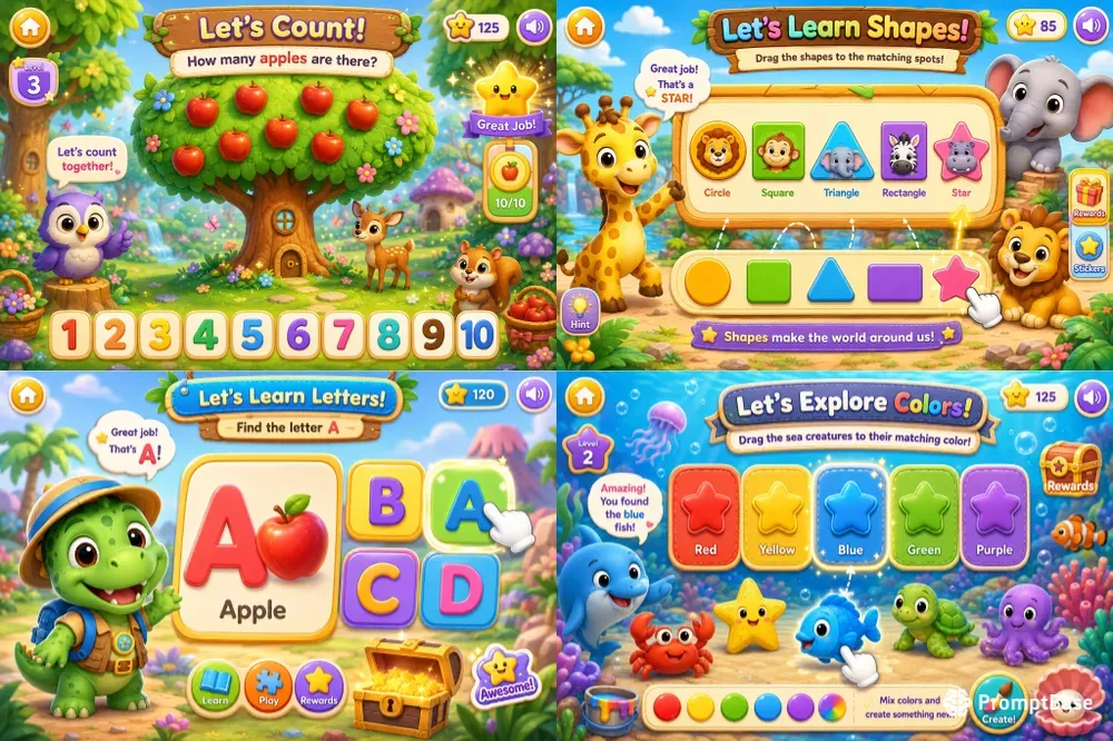 Preschool Game Art Directors
