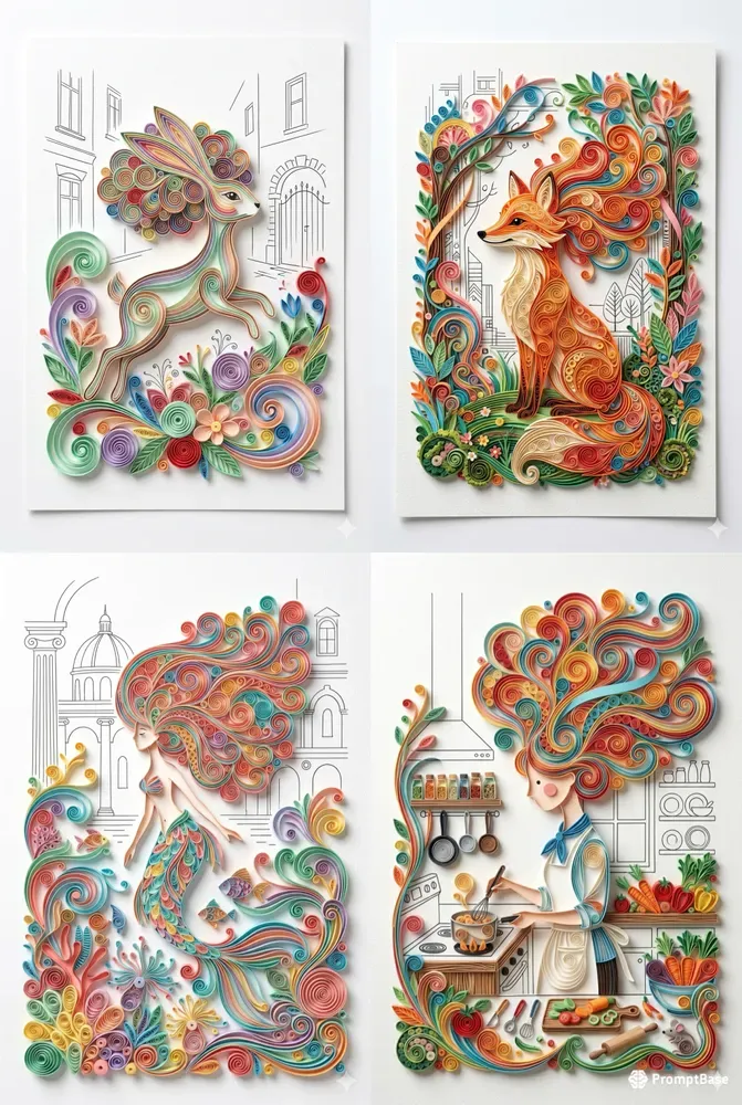 Whimsical Character Craft Templates