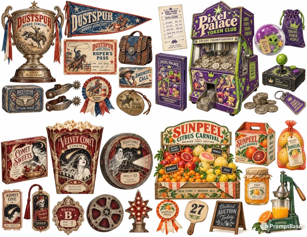 Retro Advertising Ephemera