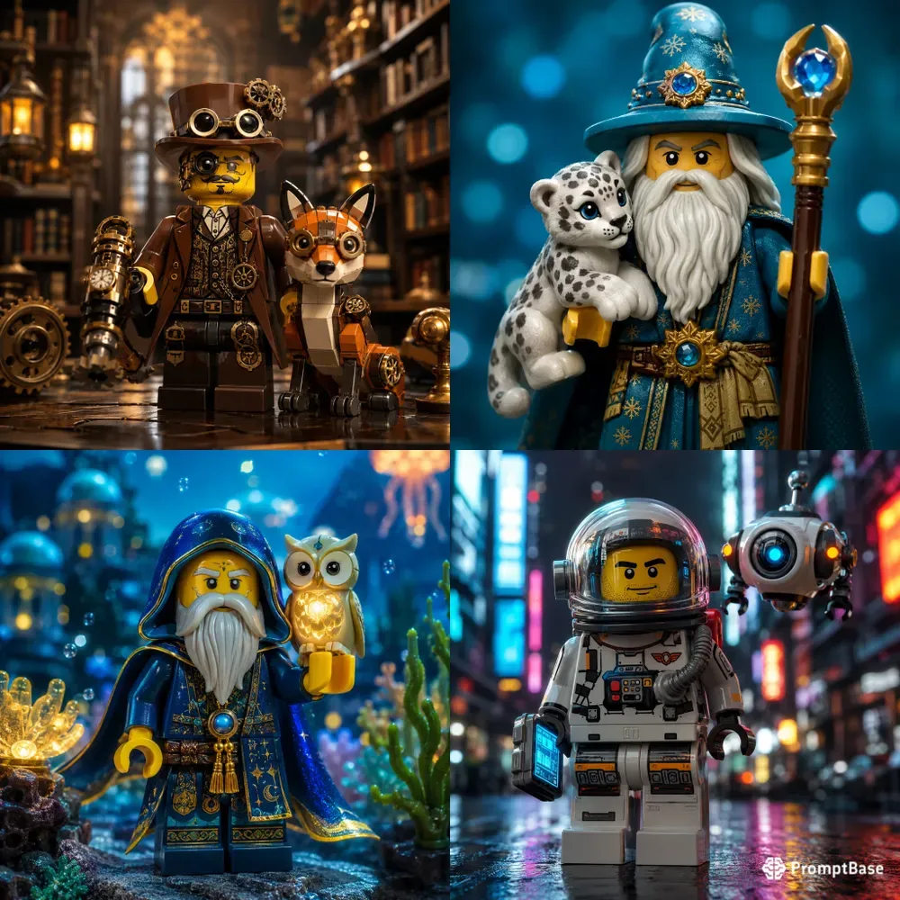 Lego Legends Portraits