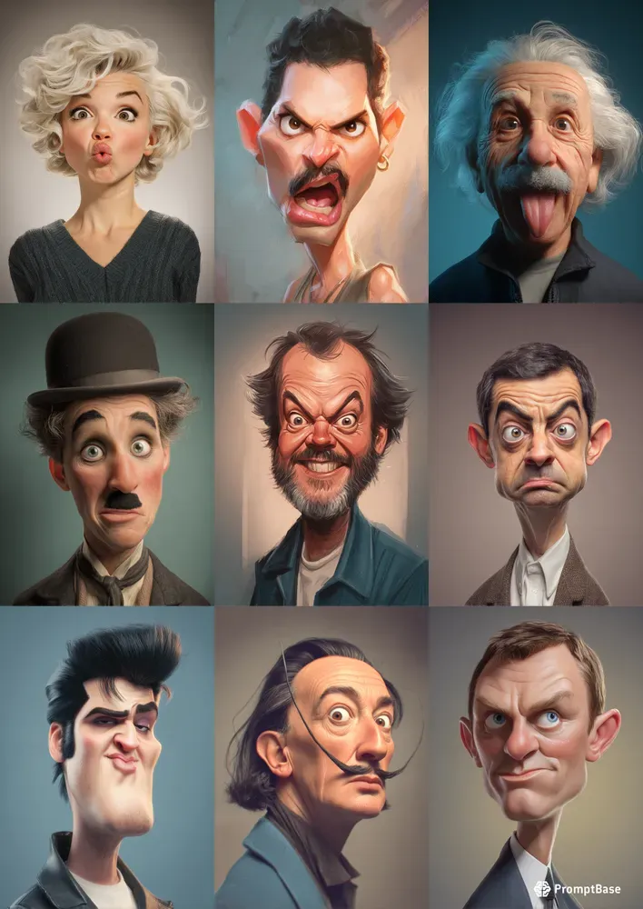Expressive Cartoon Portraits