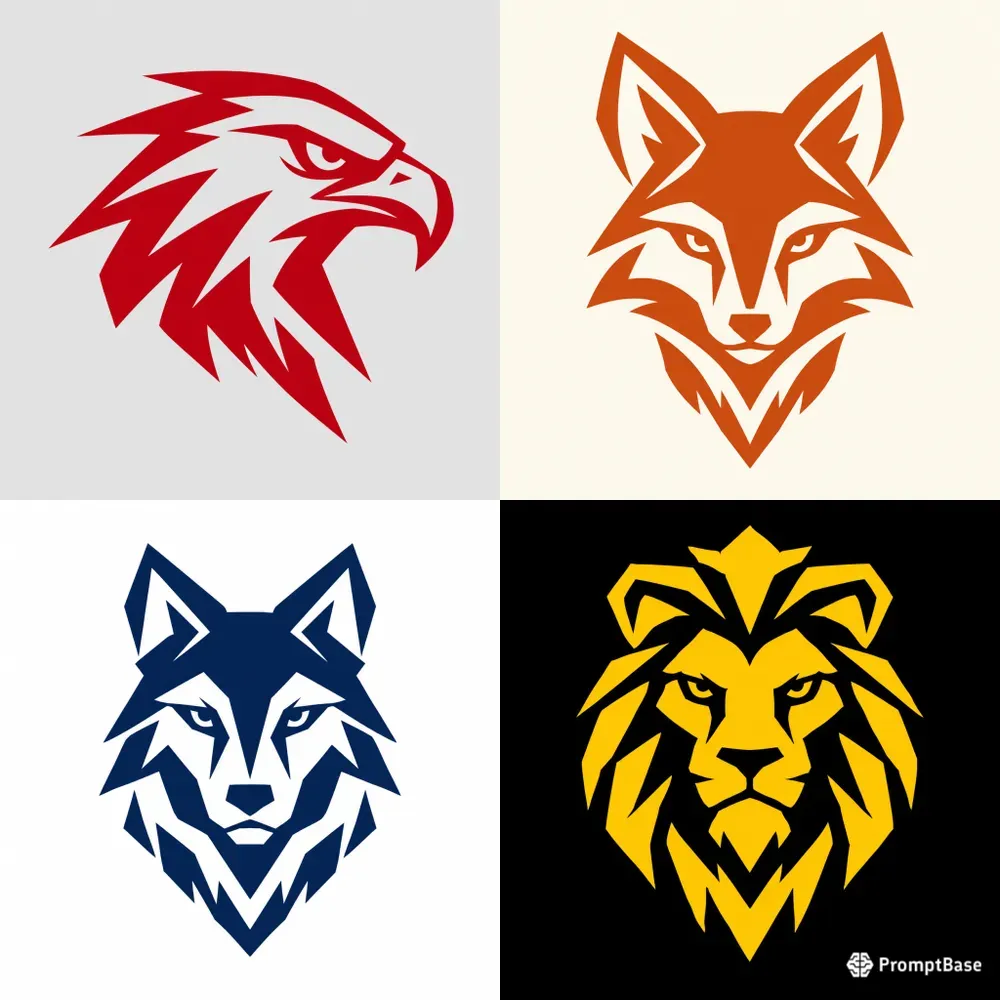 Minimal Animal Vector Logo Creators