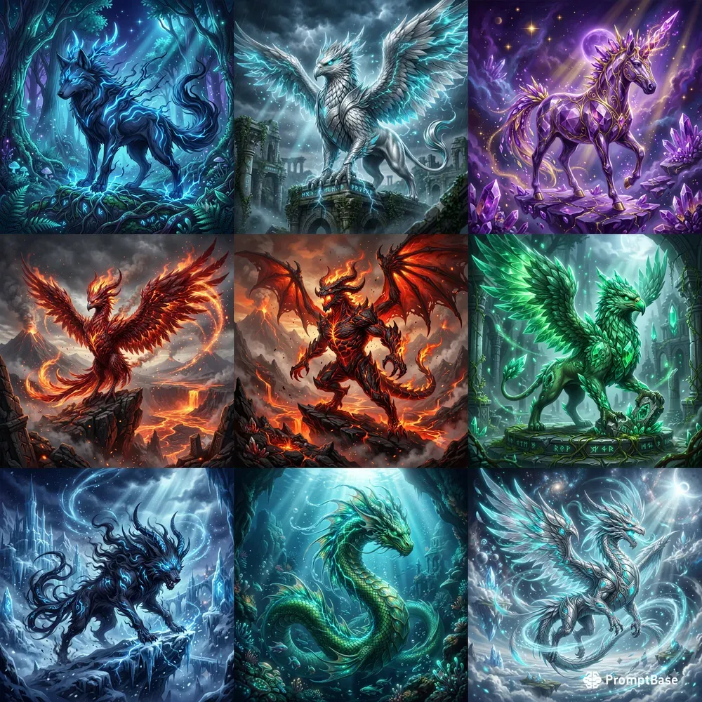 Mythical Creature Fantasy Generator