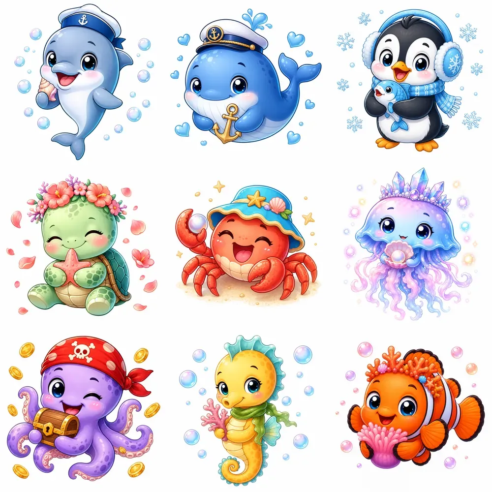 Ocean Animal Mascot Creators
