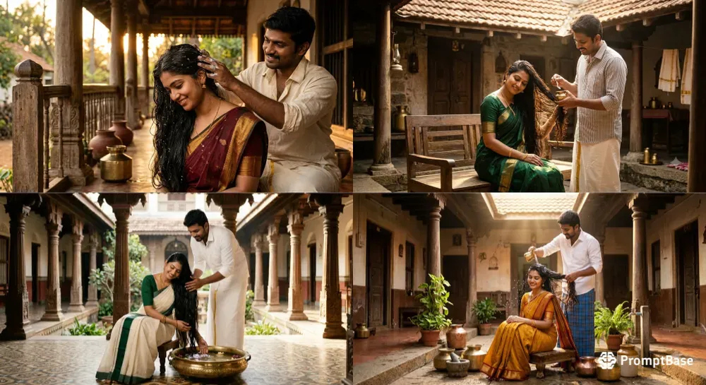 South Indian Heritage Hair Wash Romances