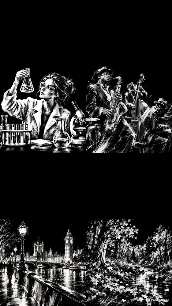 Black White Visions