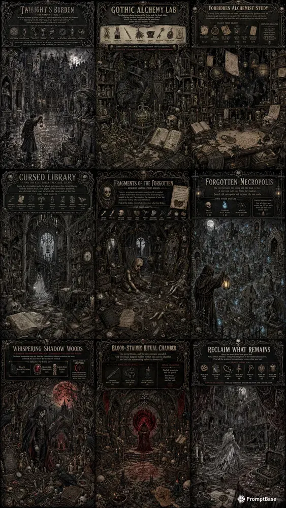 Gothic Hidden Object Creators