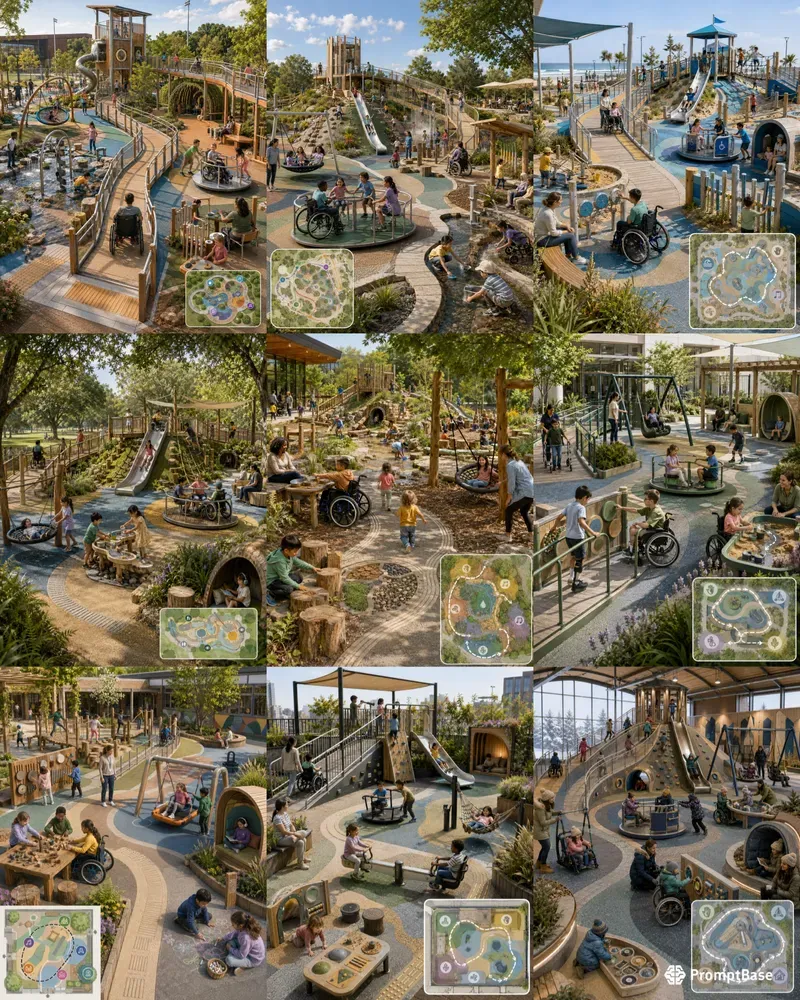Inclusive Playground Sensory Plays