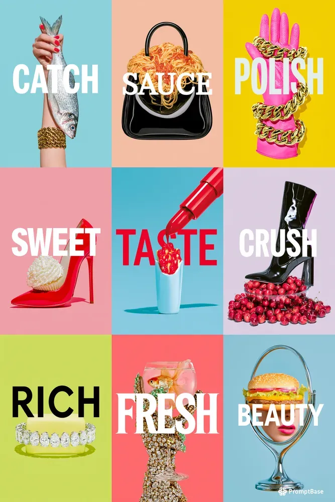 Absurdist Luxury Pop Ads
