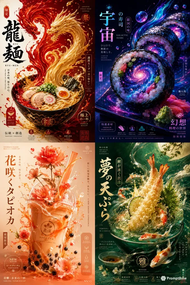 Surreal Food Editorial Illustrations
