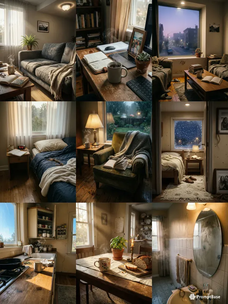 Cozy Pov Room Scene Generator