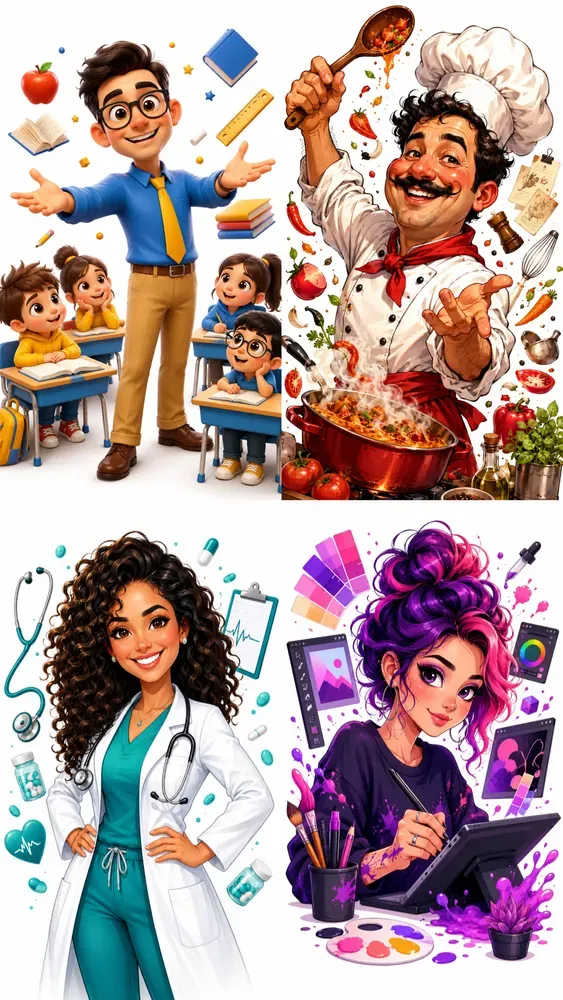 Title Caricature Portrait Viral
Plural Caricature Portrait Virals