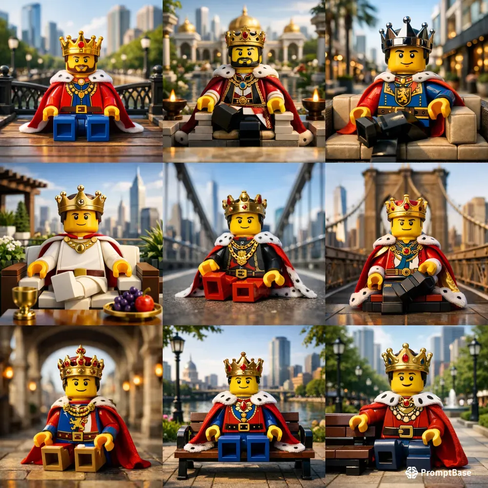 Lifestyle Kings In Lego Royal Worlds