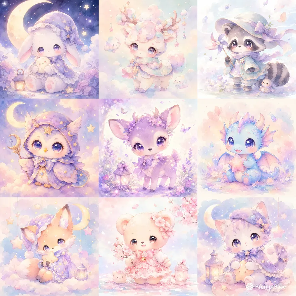 Chibi Pastel Engines