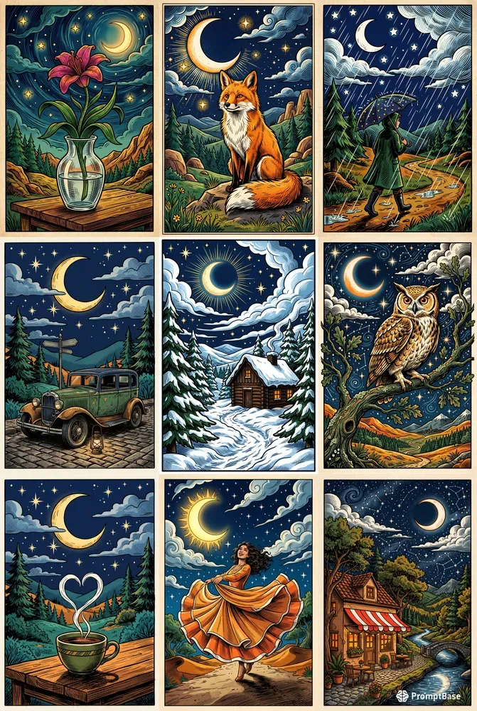 Retro Illustrations For Childrens Books