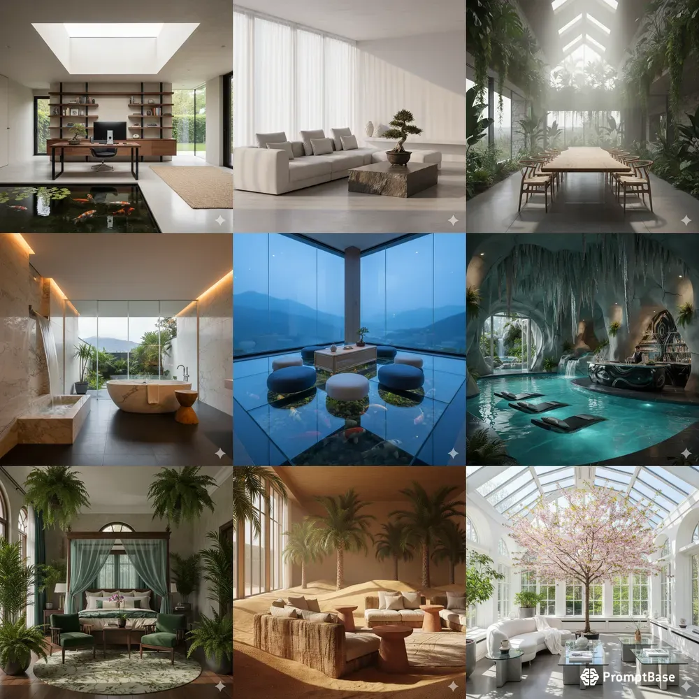 Ecoluxury Interior Nature Furniture