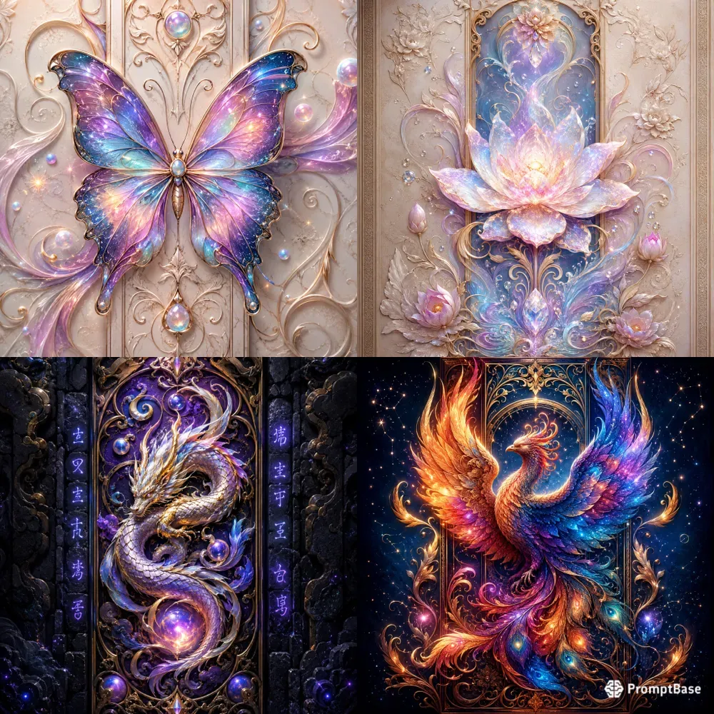 Celestial Fantasy Panel Art