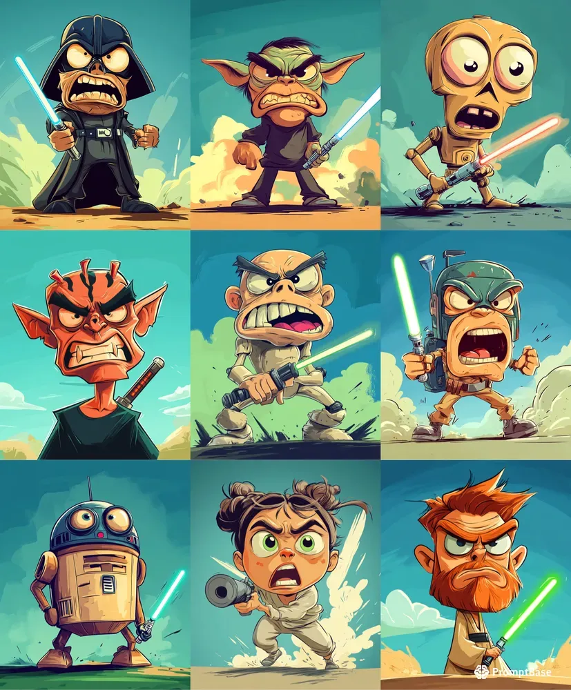 Star Wars Animestyles