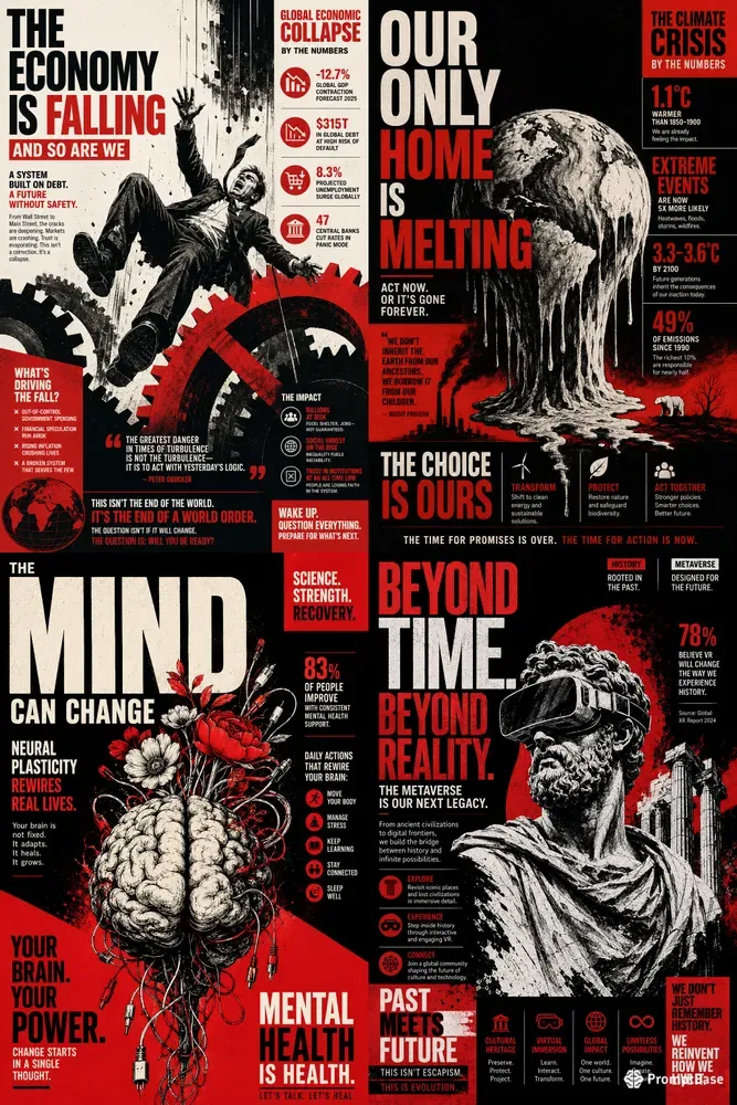 Editorial Magazine Poster Graphics