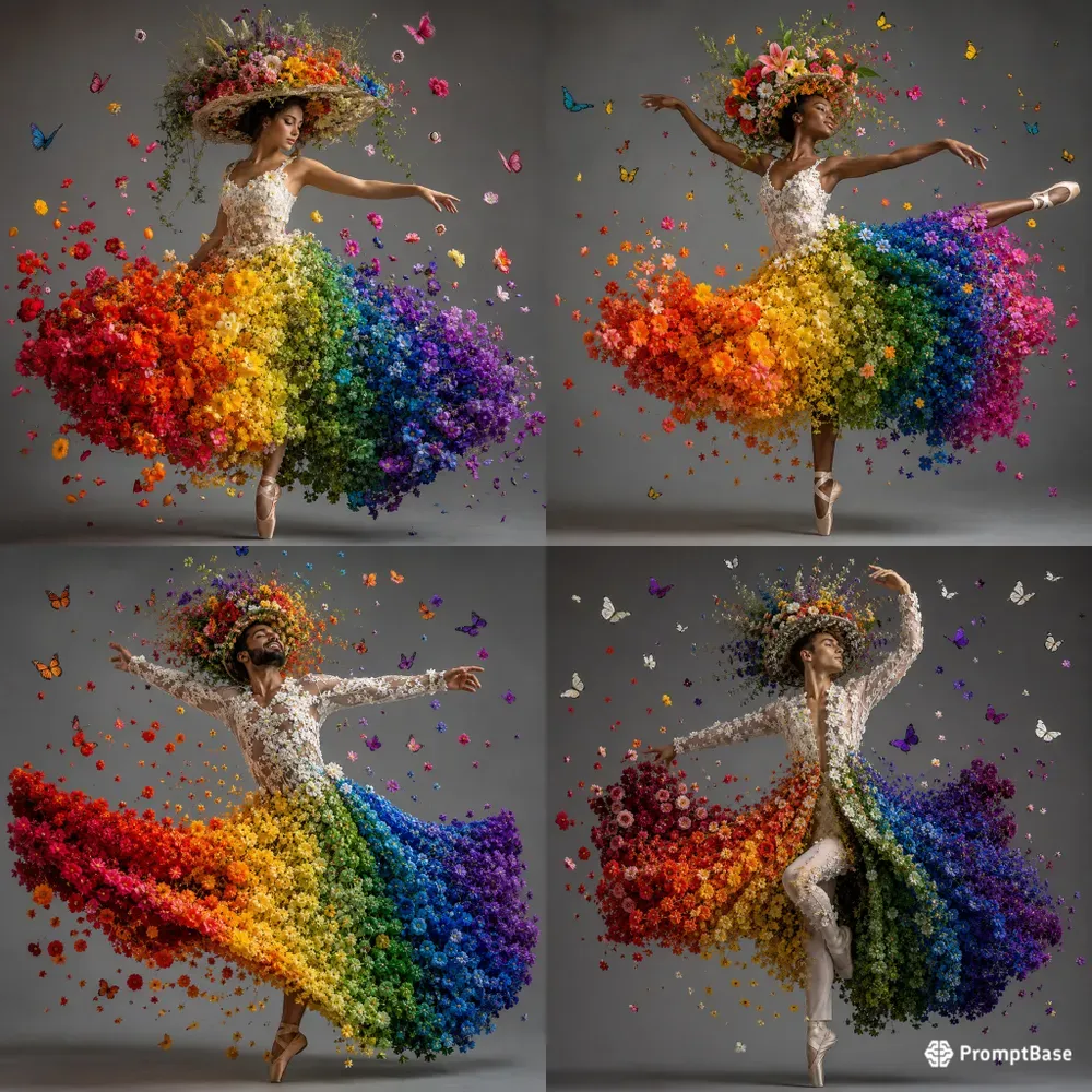 Rainbows In Bloom