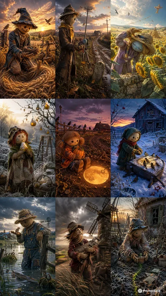 Storytelling Scarecrows
