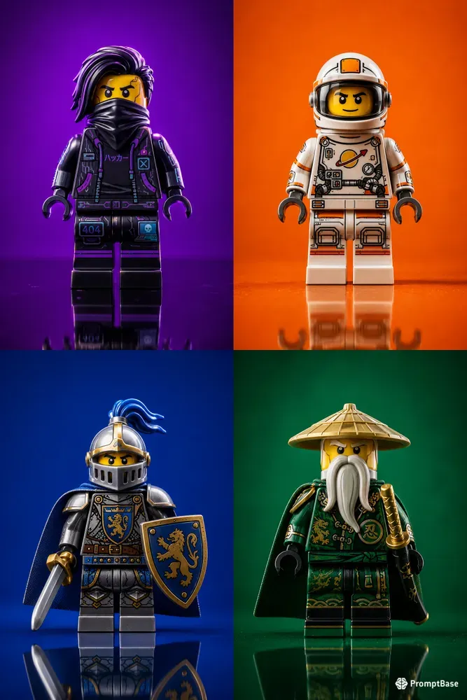 Lego Character Minifigure Generator