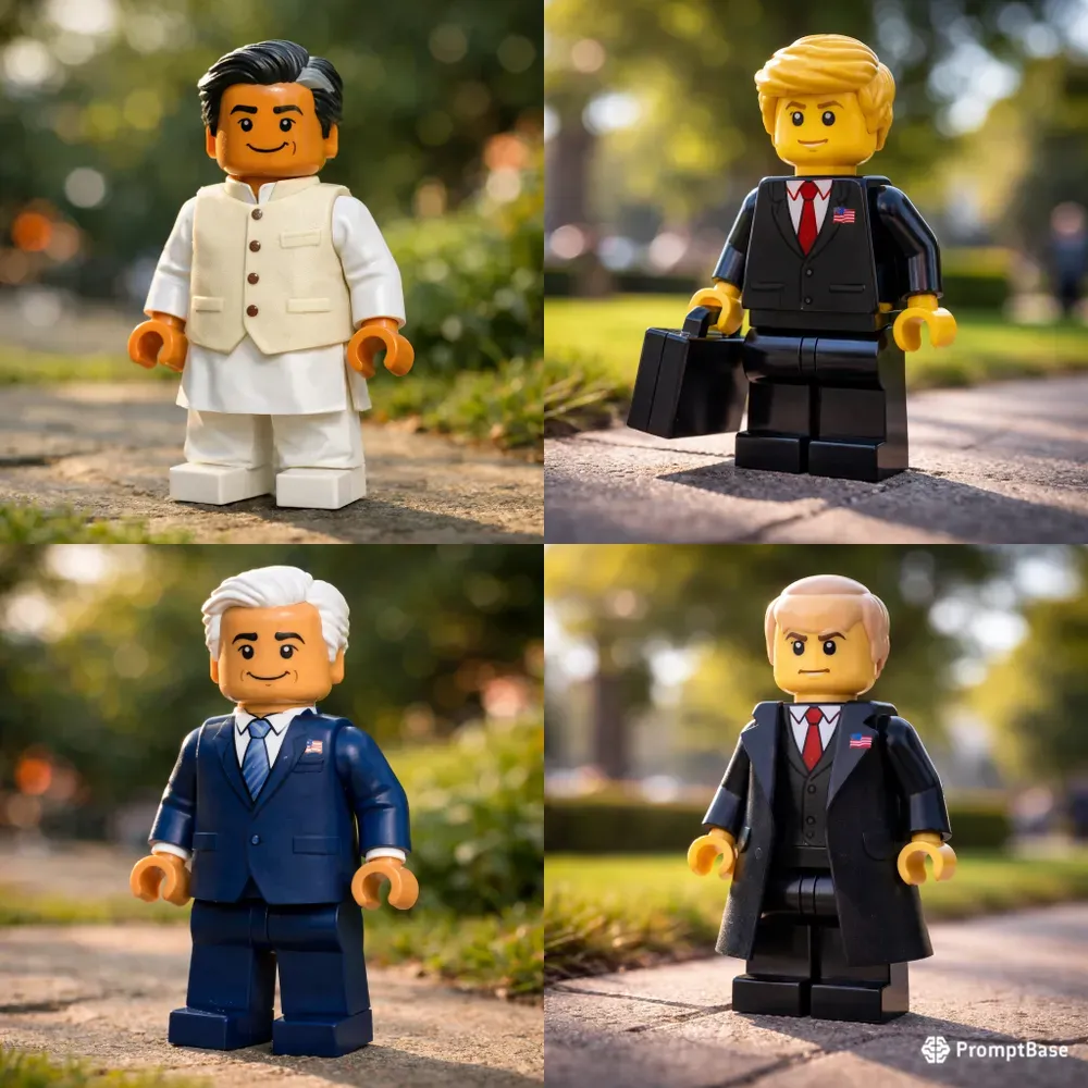 Lego Political Leader Style