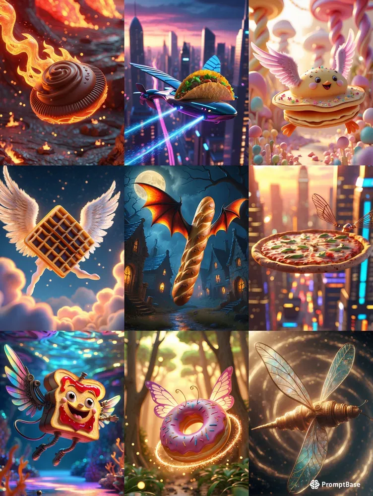 Whimsical Bites A Surreal Food Fantasies