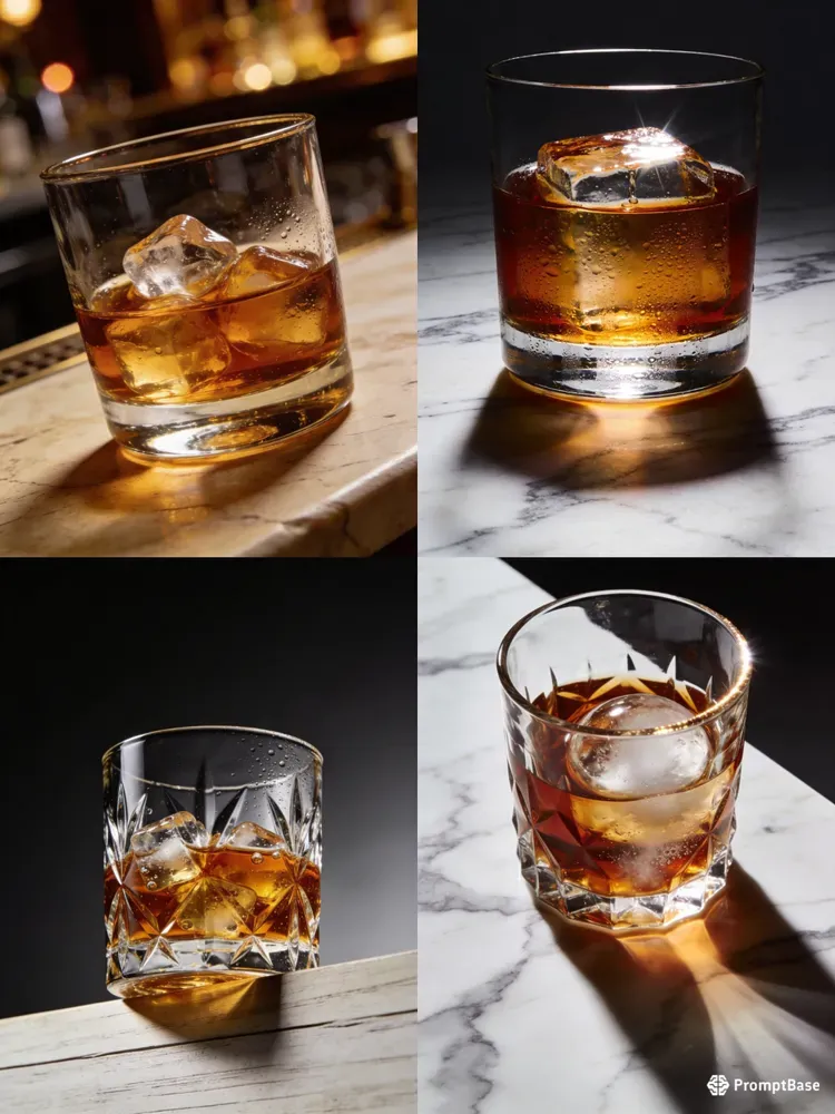 Ultrareal Whiskey Spirits Ad Photos