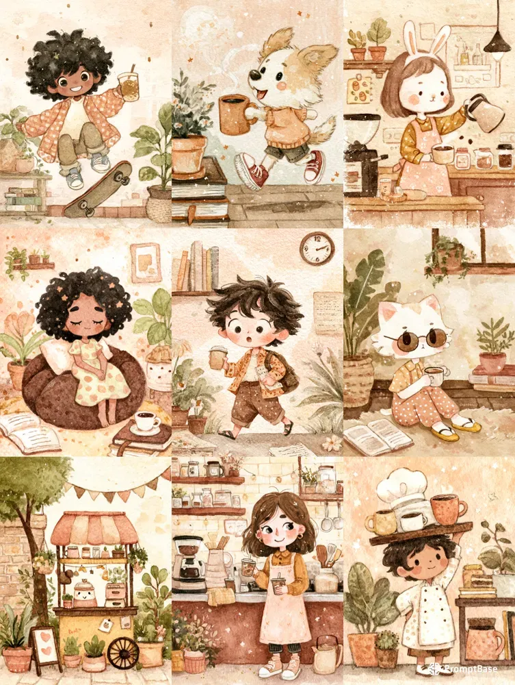 Summer Sweet Coffee Junk Journals