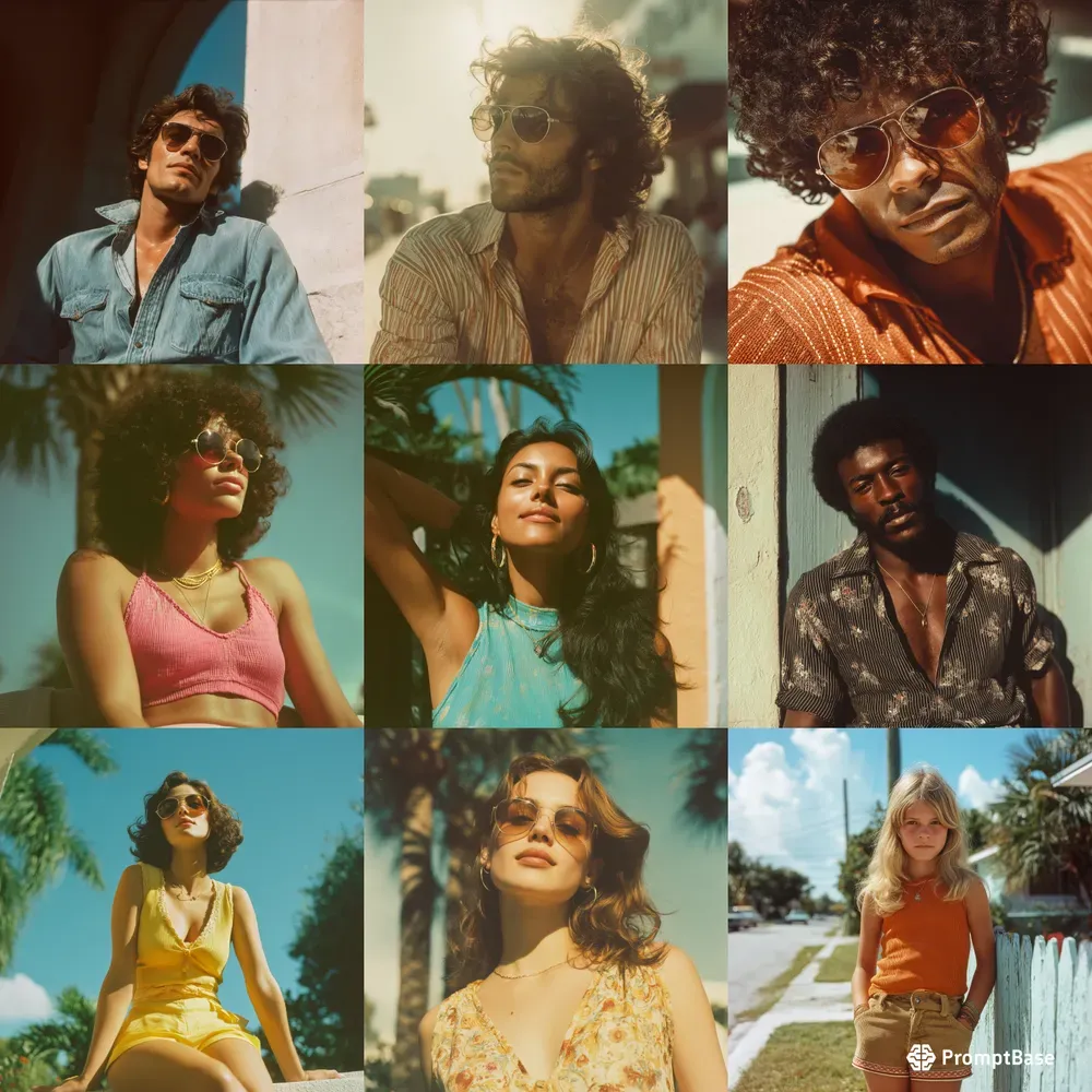1970s Miami Photoshoots