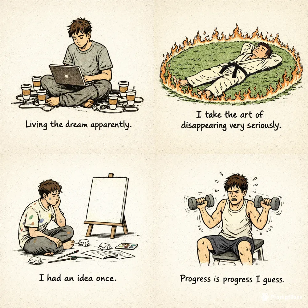 Vintage Indie Comic Tshirt Generator