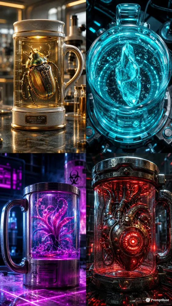 Neon Specimen Mugs