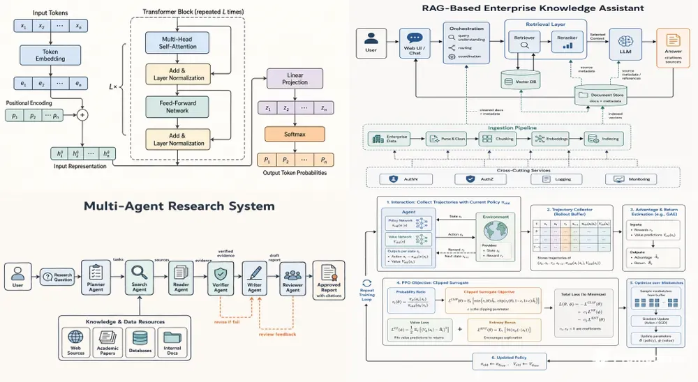 Technical Academic Illustrations