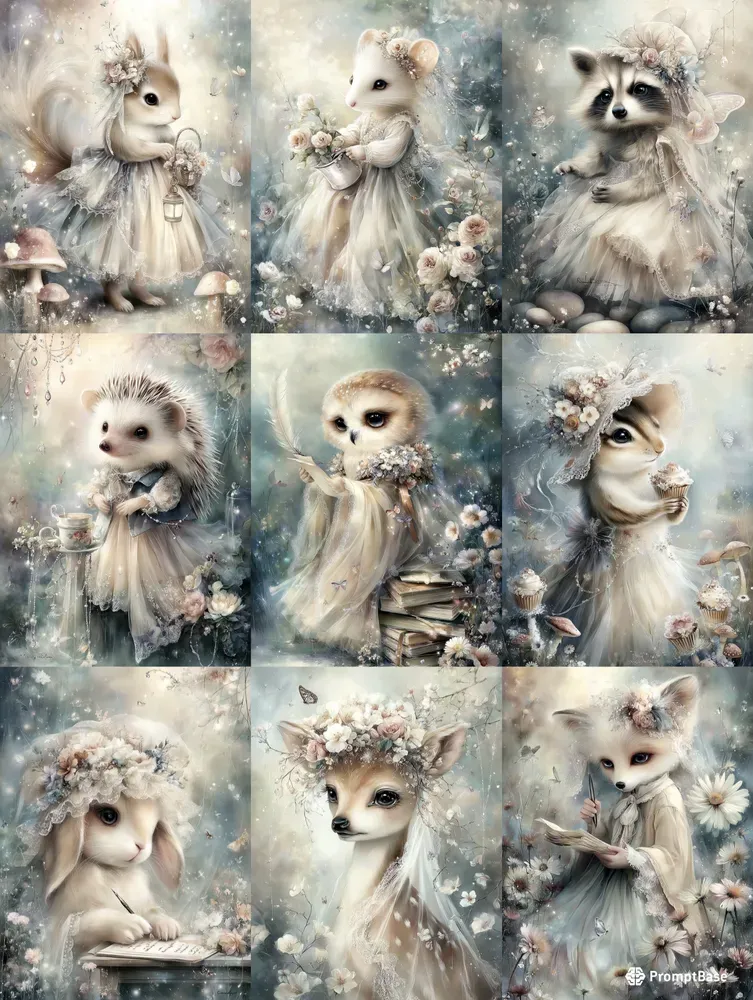 Whimsical Fairy Garden Junk Journals