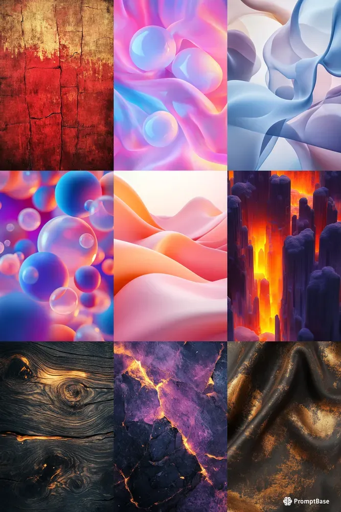 Gradients And Textures For Universal Bacs