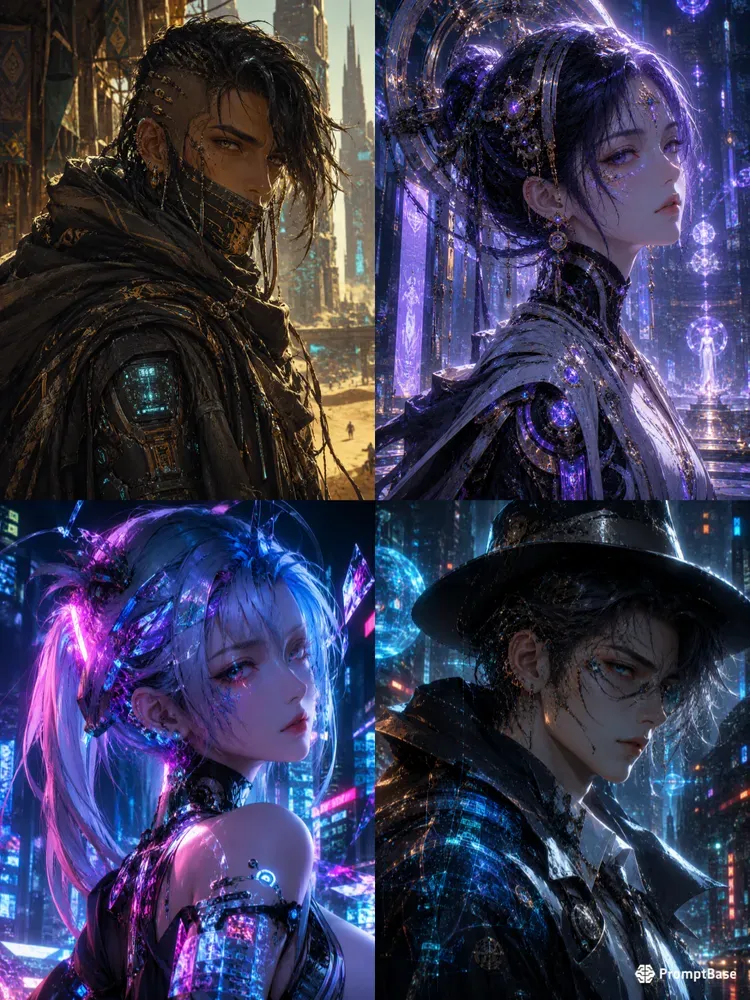 Cyberpunk Anime Avatars